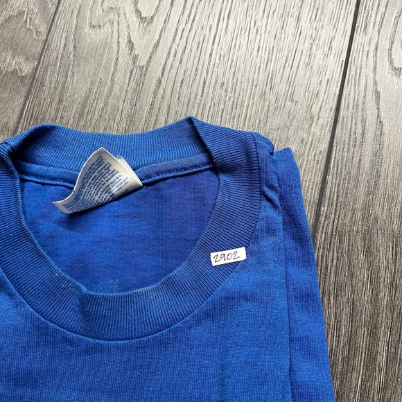 Vintage The Partridge Family 1999 Cmon Get Happy Cute Band shirt Small Blue - Picture 10 of 10